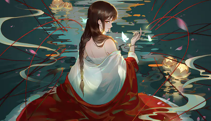 4k桃夭壁纸 - 百妖谱 - 国产动漫 - wallpaper「哲风壁纸」