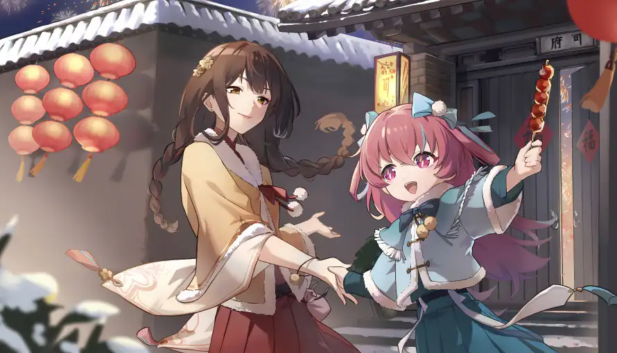 4k桃夭壁纸 - 百妖谱 - 国产动漫 - wallpaper「哲风壁纸」