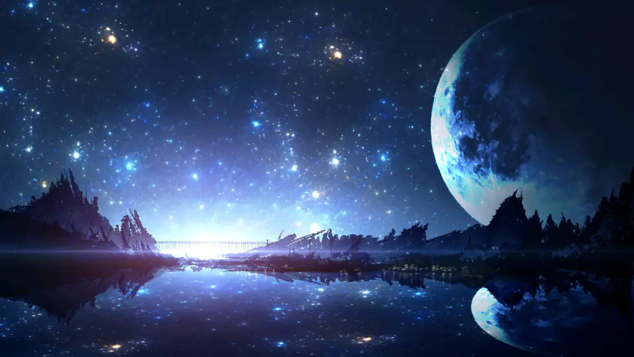 4k安适壁纸 - 星空 - 梦幻 - wallpaper「哲风壁纸」