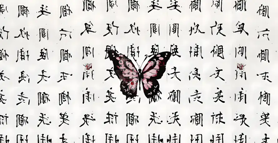 6k蝴蝶壁纸-字 - 桌面-免费下载「哲风壁纸」
