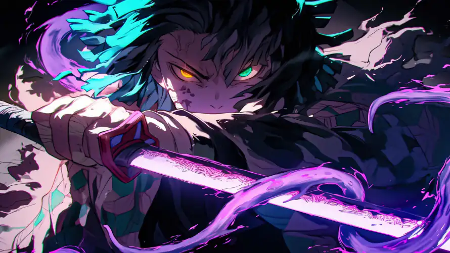 4k鬼灭之刃壁纸 - 伊黑小芭内 - 电脑壁纸 - wallpaper「哲风壁纸」