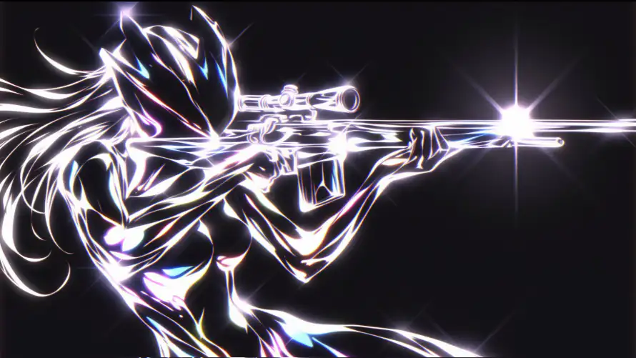 2k插画壁纸-闪/出水芙蓉 - 桌面-免费下载「哲风壁纸」