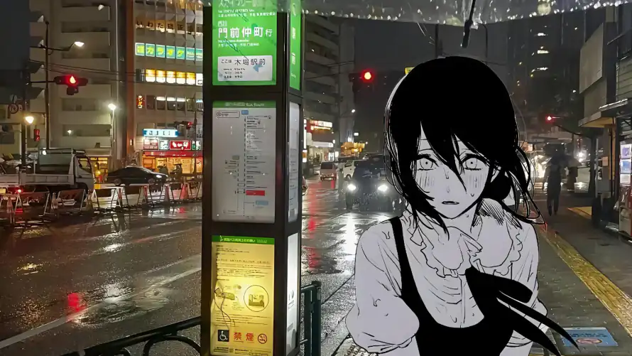 2k雨中女孩壁纸-雨中蕾塞 - 现实与虚拟-免费下载「哲风壁纸」