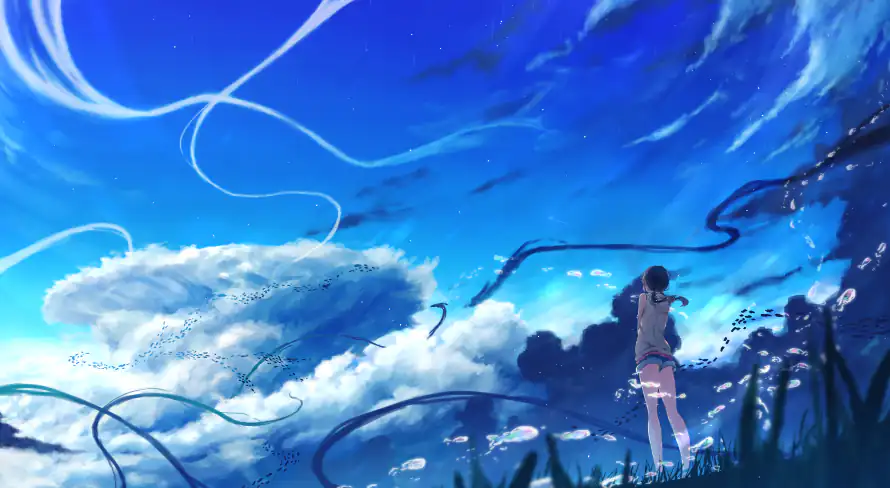 4k插画壁纸 - 天气之子 - 电脑壁纸 - wallpaper「哲风壁纸」 4k插画壁纸 - 天气之子 - 电脑壁纸 - wallpaper「哲风壁纸」