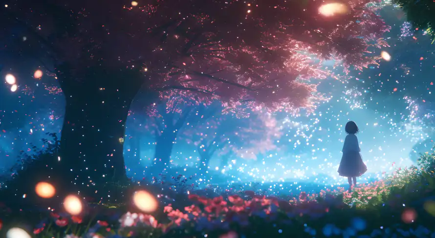 3k插画壁纸-书-出水芙蓉 - 桌面-免费下载「哲风壁纸」