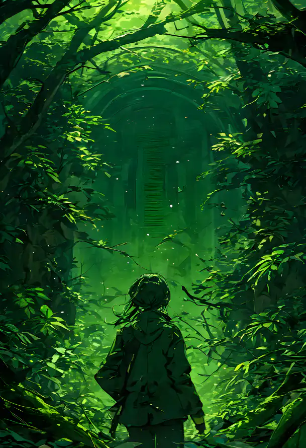 4k森林壁纸 - 背影 - 手机壁纸 - wallpaper「哲风壁纸」