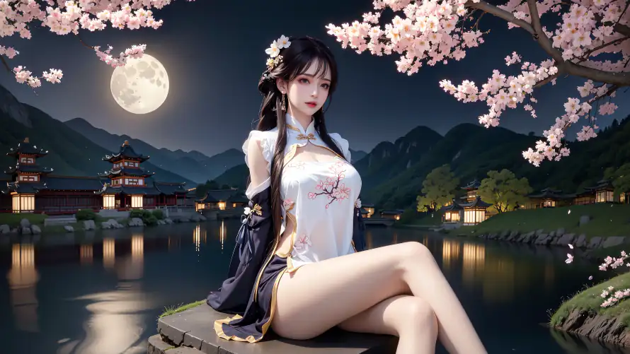 4kAIGC壁纸-AI美女 - Ai绘画-免费下载「哲风壁纸」