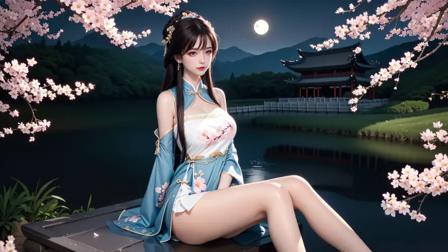 4kAIGC壁纸-AI美女 - Ai绘画-免费下载「哲风壁纸」