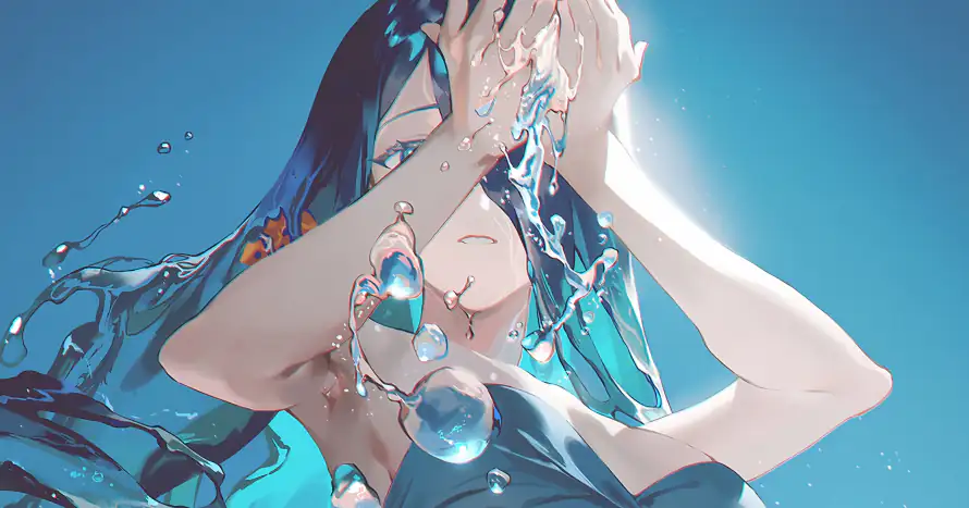 5k少女壁纸-插画 - 桌面-免费下载「哲风壁纸」