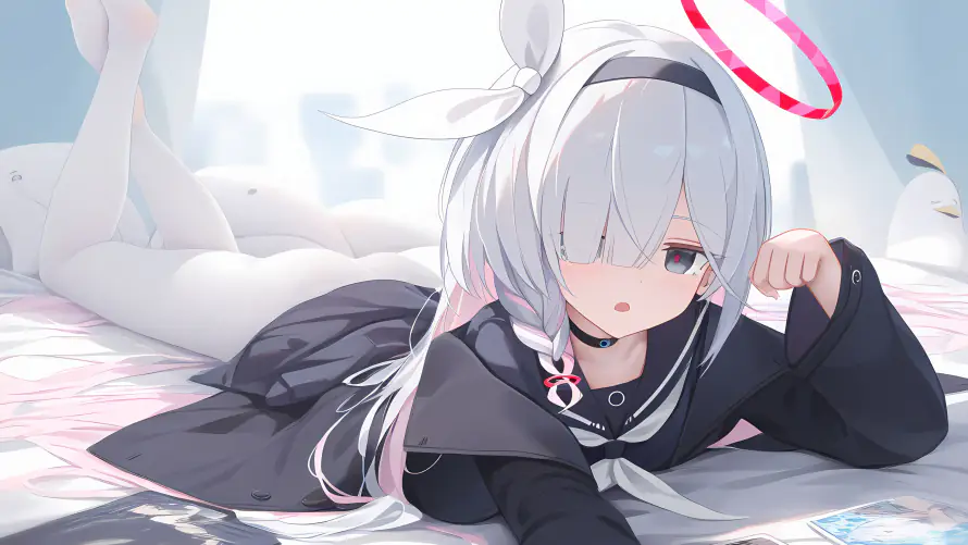 4k白丝壁纸 - 碧蓝 - 电脑壁纸 - wallpaper「哲风壁纸」