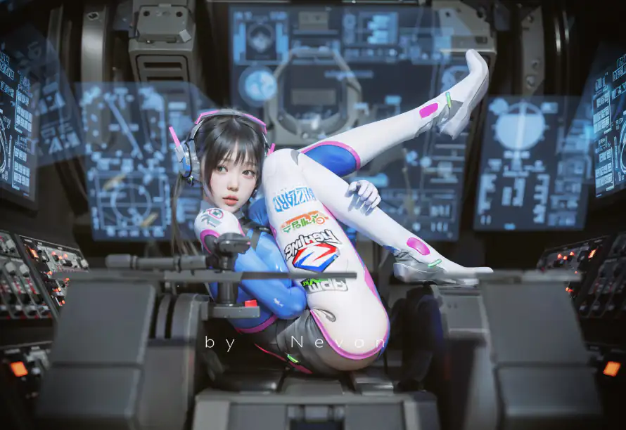 4k游戏壁纸-美女 - 桌面-免费下载「哲风壁纸」