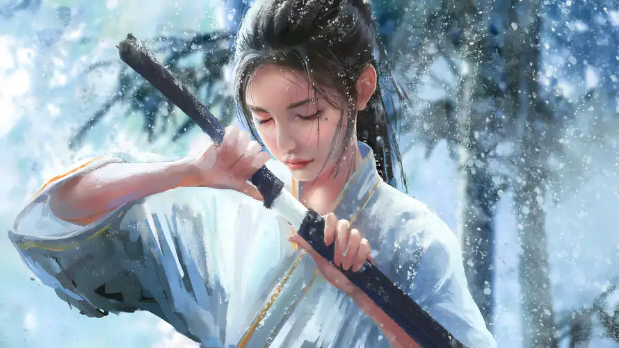 3k剑来壁纸-宁姚 - 桌面-免费下载「哲风壁纸」