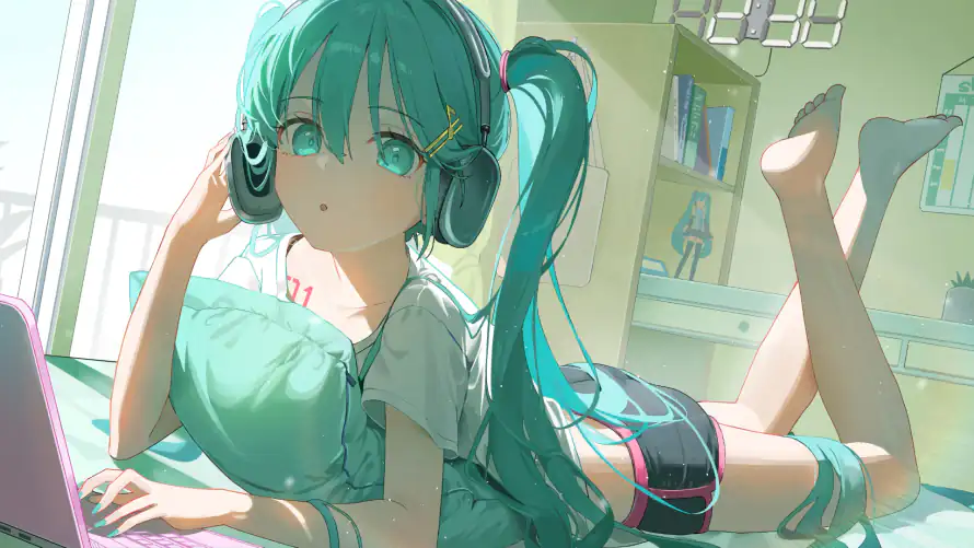 2k初音壁纸-动漫 - 未来-miku「哲风壁纸」 2k初音壁纸-动漫 - 未来-miku「哲风壁纸」