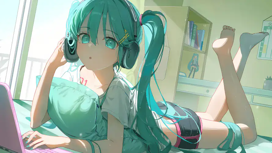4k初音壁纸 - 居家 - 电脑壁纸 - wallpaper「哲风壁纸」