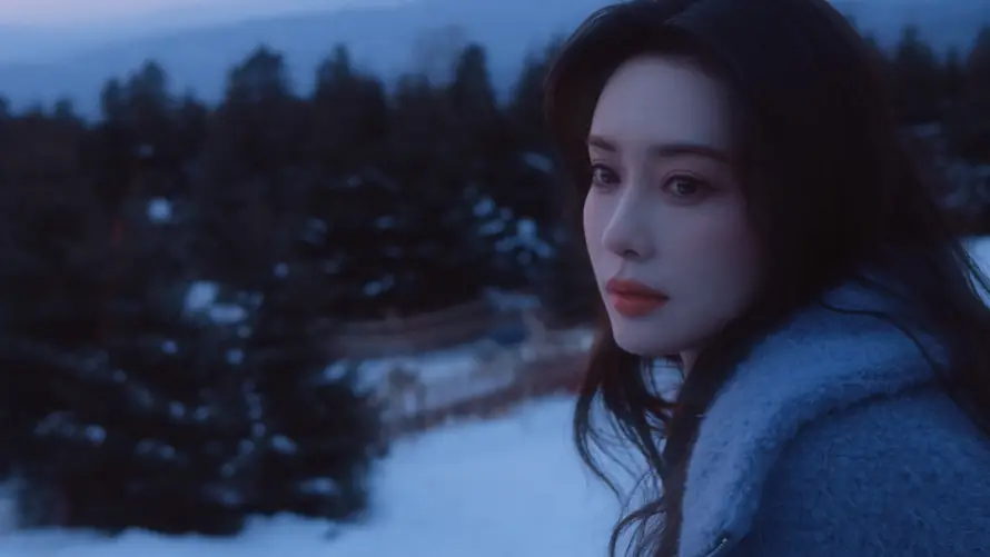 3k雪地壁纸-女明星 - 孟子义-氛围感「哲风壁纸」