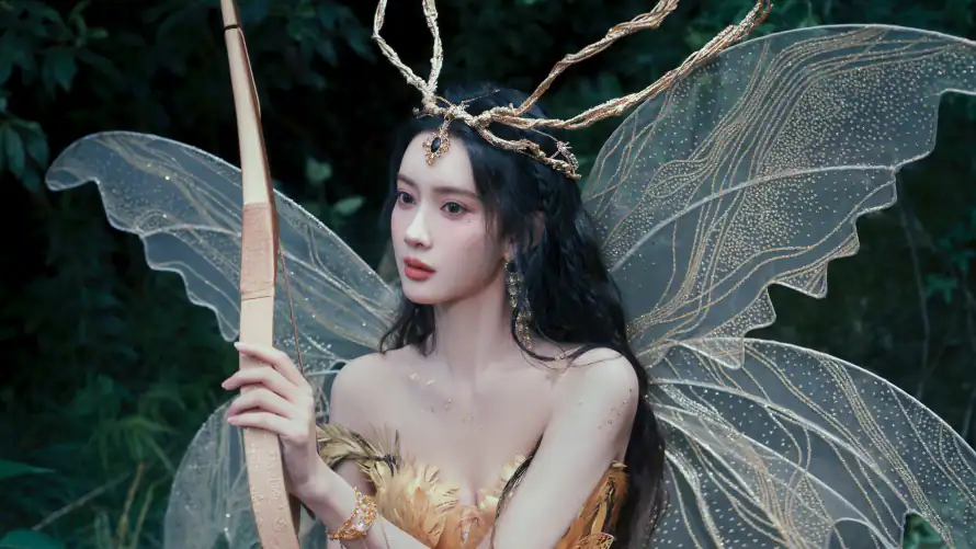 6k仙女壁纸-女明星 - 孟子义-精灵造型「哲风壁纸」