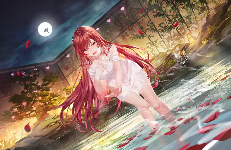 6k动漫壁纸-唯美 - 少女-水中嬉戏「哲风壁纸」 6k动漫壁纸-唯美 - 少女-水中嬉戏「哲风壁纸」
