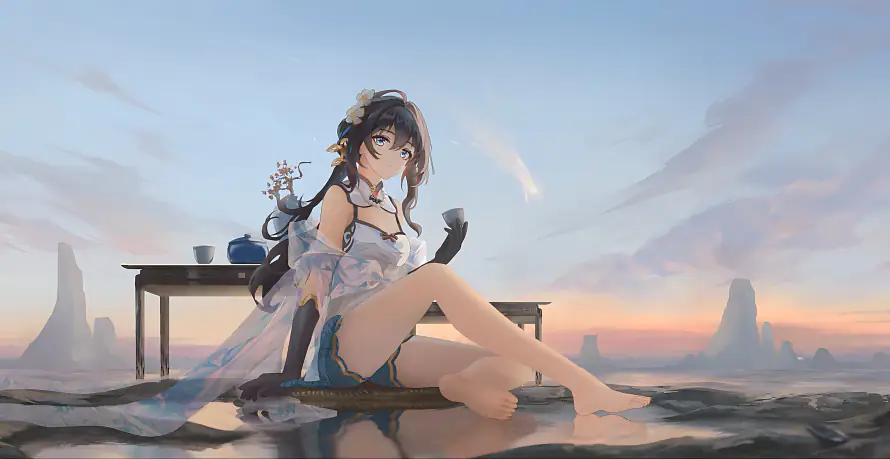 4k少女壁纸-崩铁 - 阮梅-唯美古风「哲风壁纸」
