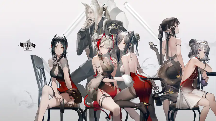 4k多人壁纸 - 性感美女 - 明日方舟 - wallpaper「哲风壁纸」