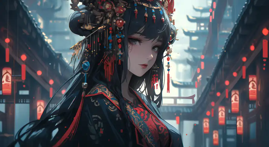 6k古装壁纸-古风 - 美女-免费下载「哲风壁纸」