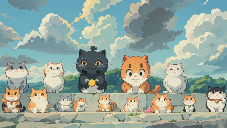 2k可爱壁纸-小猫 - 可爱小猫-猫咪壁纸「哲风壁纸」