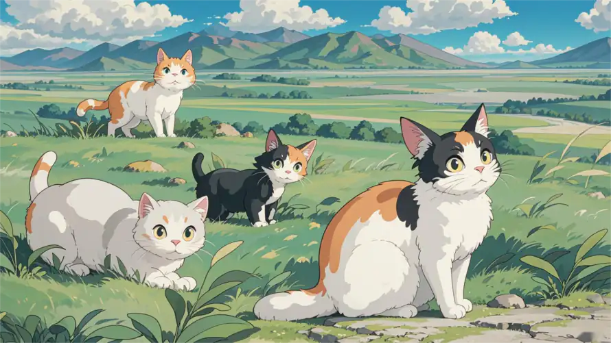 2k可爱壁纸-猫 - 萌猫-可爱猫咪「哲风壁纸」