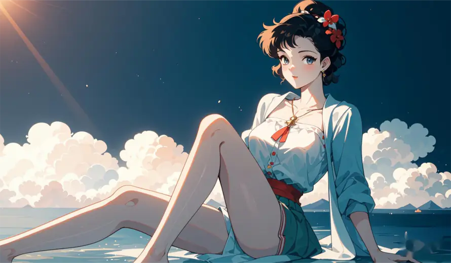 2k动漫壁纸-夏日 - 清凉-美女「哲风壁纸」