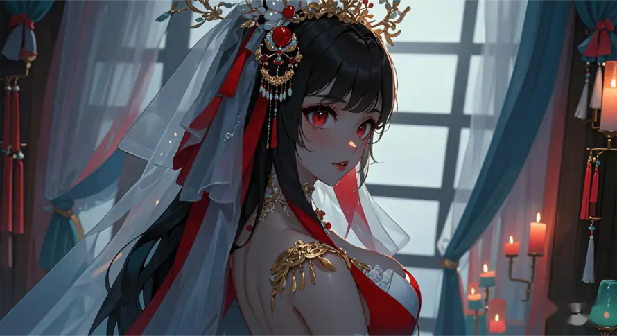 2k唯美壁纸-美女 - 罗刹女-古风美女「哲风壁纸」