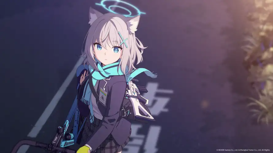 2k可爱角色壁纸-基沃托斯 - 猫耳少女-蔚蓝档案2.0.1「哲风壁纸」