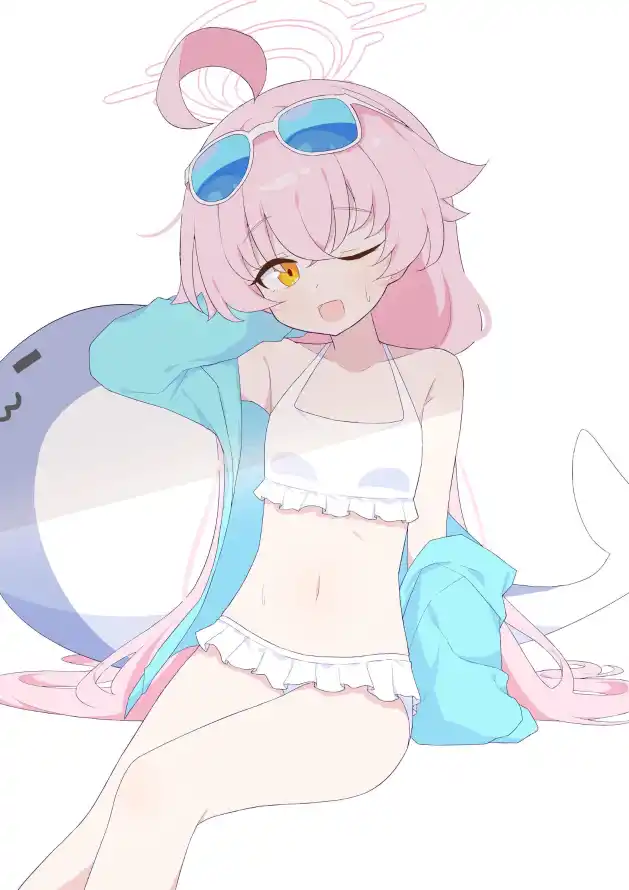 4k星野壁纸 - 泳装 - 蔚蓝档案2.0.1 - wallpaper「哲风壁纸」