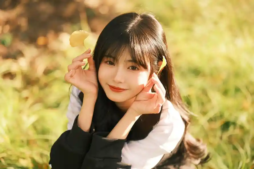 4k少女壁纸-户外 - 清新-自然「哲风壁纸」