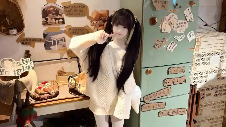 5k性感壁纸-美女 - 可爱少女-室内写真「哲风壁纸」