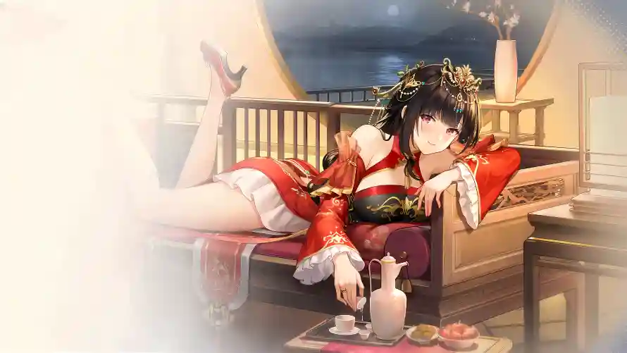 4k中式场景壁纸-肴 - 古风少女-尘白禁区「哲风壁纸」