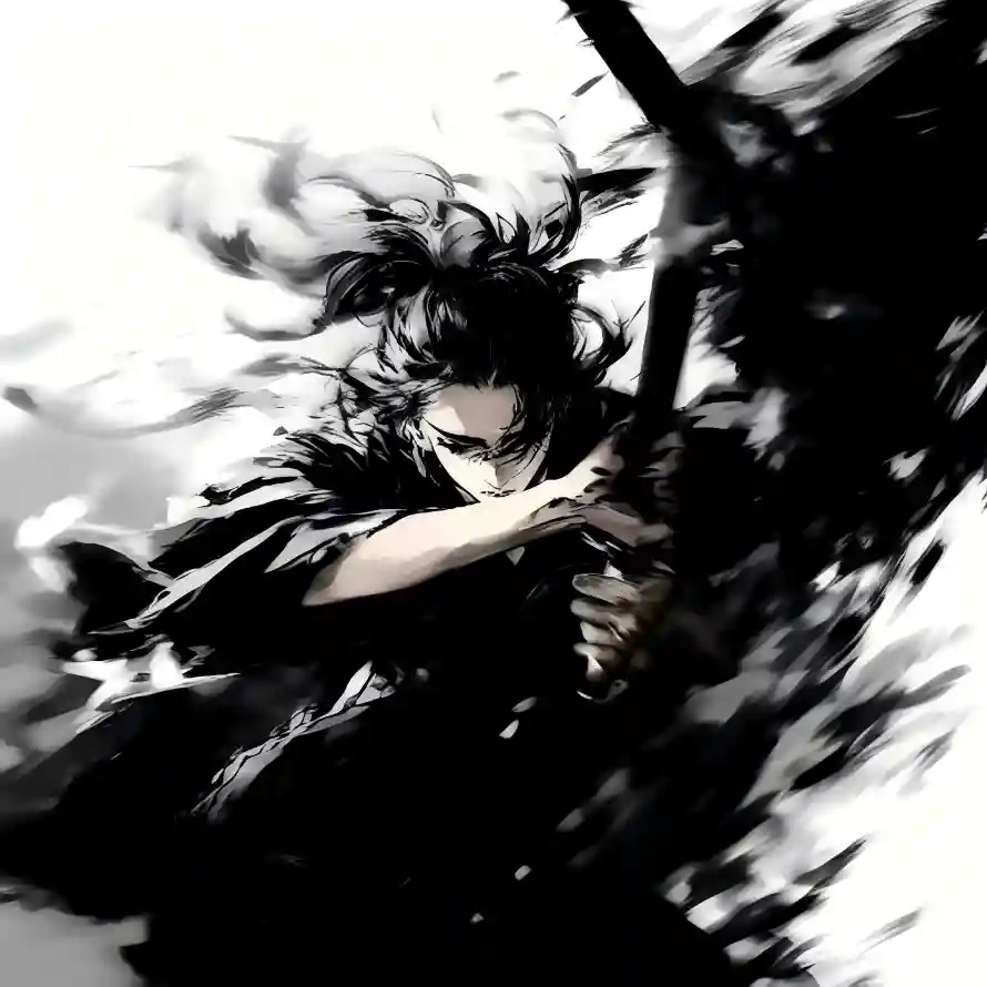 4k武士壁纸 - 漫画 - 酷炫 - 持弓武士「哲风壁纸」
