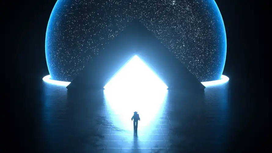 2k宇宙壁纸-星际 - 科幻-宇航员「哲风壁纸」