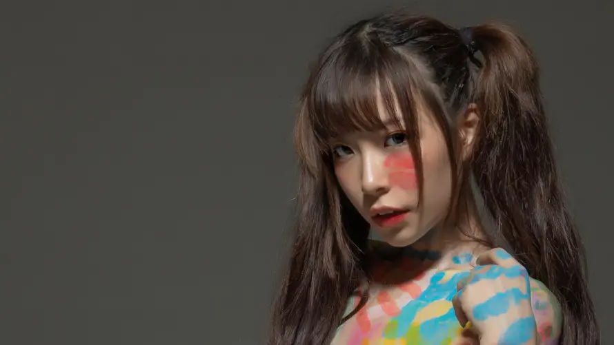 2k个性壁纸-女生 - 彩绘-潮流「哲风壁纸」