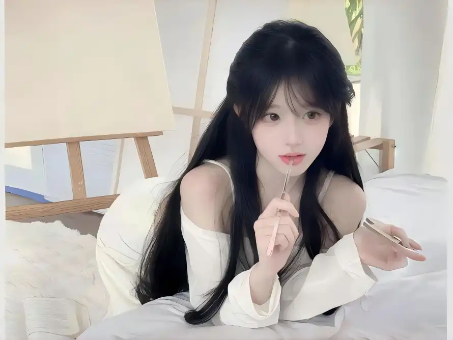 4k佳人壁纸-卧室 - 美女-自由「哲风壁纸」