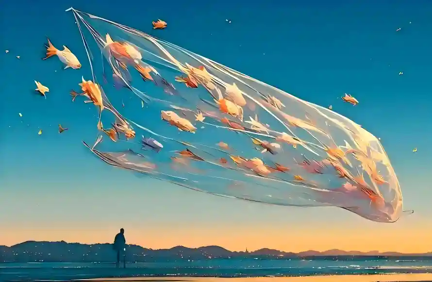 9k人物壁纸-天空 - 幻想-梦鱼「哲风壁纸」