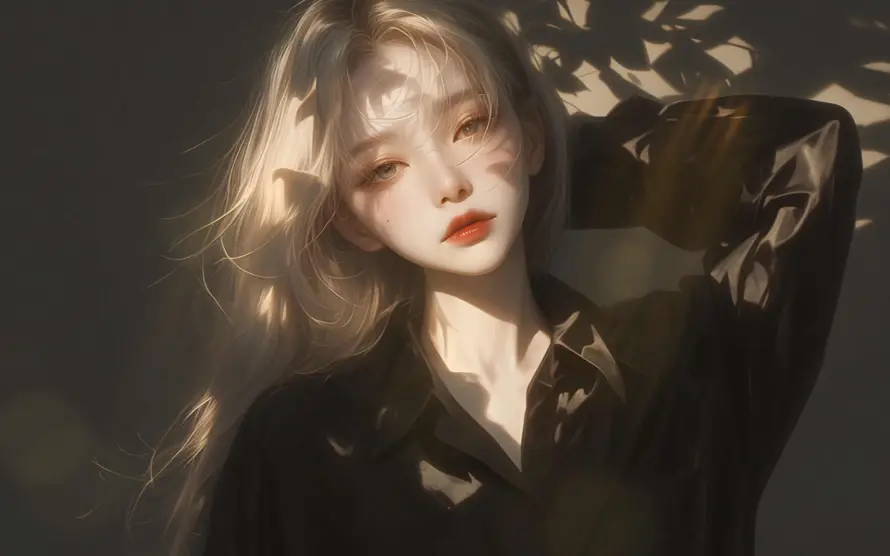 3k人物壁纸-时尚 - 绘图-美女「哲风壁纸」