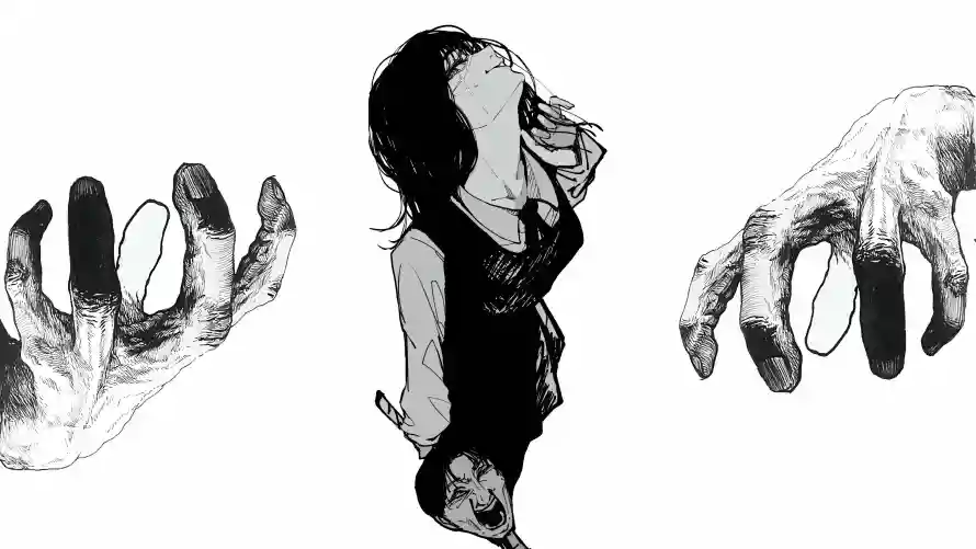 4k人物壁纸-双手 - 插画-诡异「哲风壁纸」