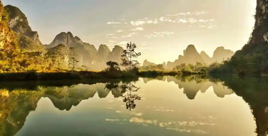 5k倒影壁纸-山水 - 美景-山水景色「哲风壁纸」