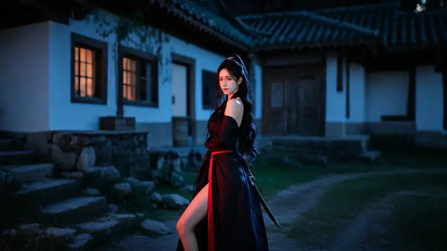 4k人物壁纸-侠女 - 古装-古风「哲风壁纸」