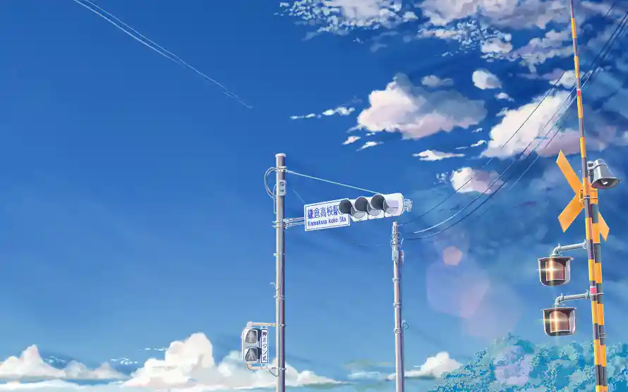 4k场景壁纸-天空 - 日系-白云「哲风壁纸」