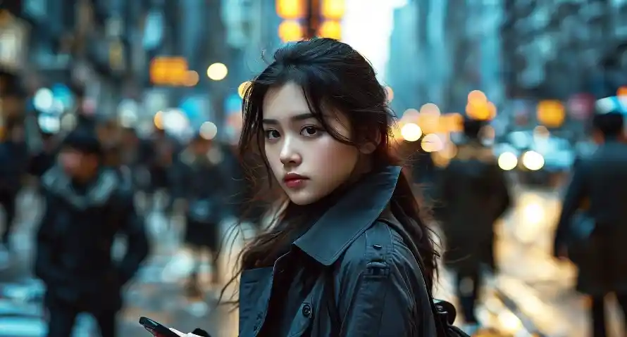2k时尚壁纸-清纯 - 白领-美女「哲风壁纸」