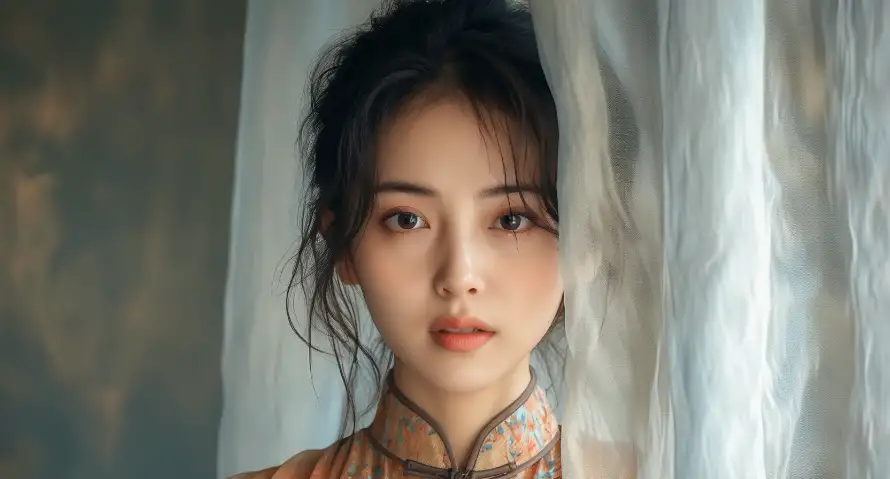 2k古风壁纸-清纯 - 美女-迷人「哲风壁纸」