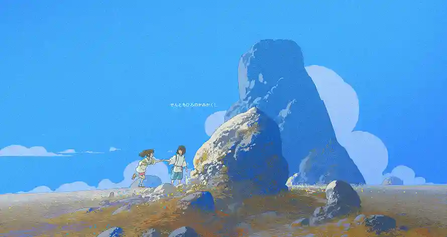 2k贵园壁纸-动画背景 - 千与千寻-奇幻场景「哲风壁纸」