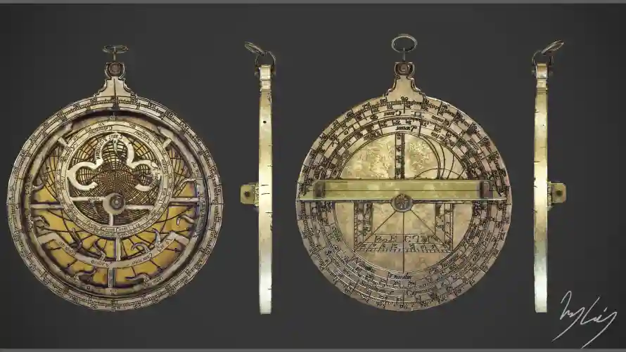 2k星盘壁纸-模型 - 复古星盘-星盘设计「哲风壁纸」 2k星盘壁纸-模型 - 复古星盘-星盘设计「哲风壁纸」