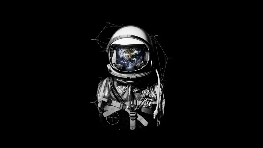 4k太空壁纸-航天 - 酷炫-宇航员「哲风壁纸」