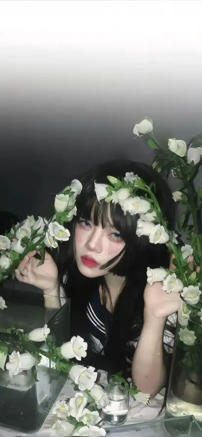 4k唯美壁纸 - 少女 - 美女 - 背景「哲风壁纸」