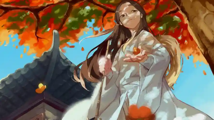 2k动漫壁纸-古装 - 意境-长发「哲风壁纸」